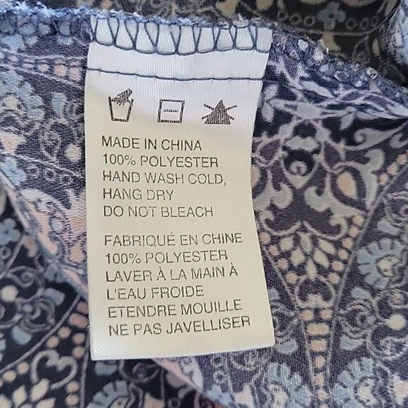 Paper Crane geometric halter tank top, size M - Picture 7 of 7